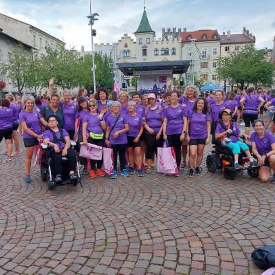 Gruppenbild Lebenshilfe Frauenlauf Brixen 2024