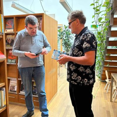 Bibliothek in Leichter Sprache Führung